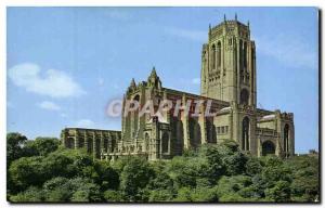 Modern Postcard The Anglican Cathedral Liverpool