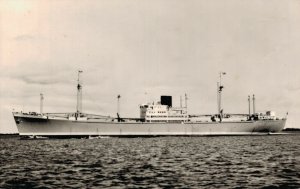 m.s. Wonosari Wonosobo Rotterdamsche Lloyd RPPC 06.66