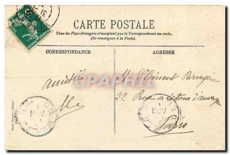 Old Postcard Vienna Bridge and Cathedral