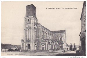 CAMPBON , France , 00-10s ; L'Eglise et la Place