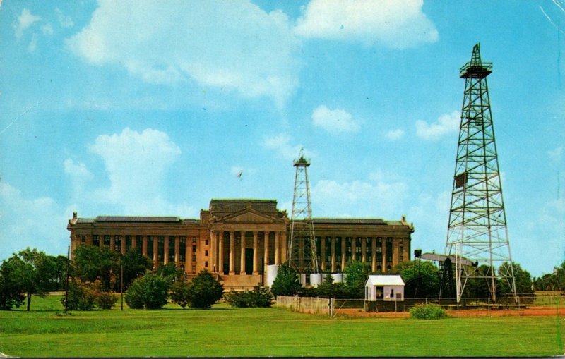 Oklahoma Oklahoma City State Capitol Building 1961