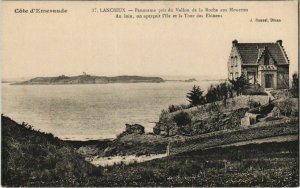 CPA AK Lancieux Panorama pris du Vallon FRANCE (1137558)