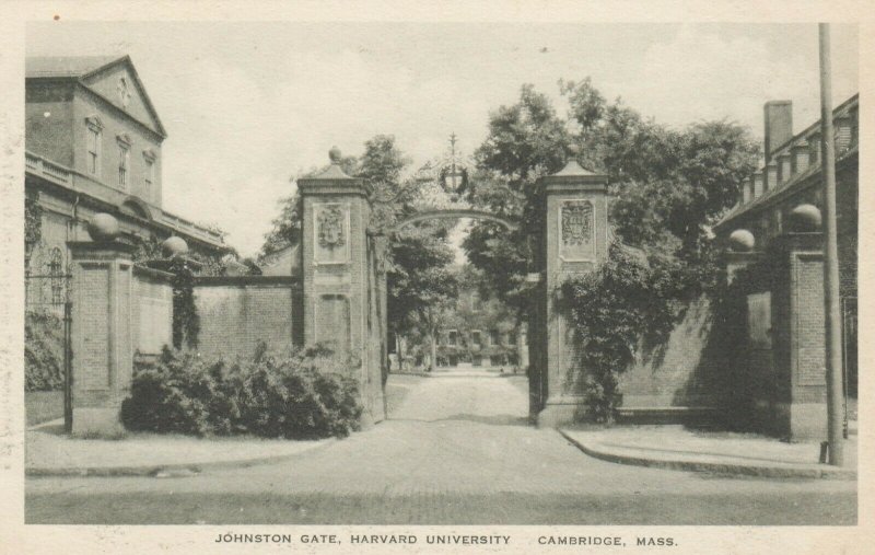CAMBRIDGE, MA, 00-10s; Harvard University , Johnson Gate