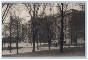 Oslo Norway Postcard The Royal Palace (Slottet) c1910 Unposted RPPC Photo