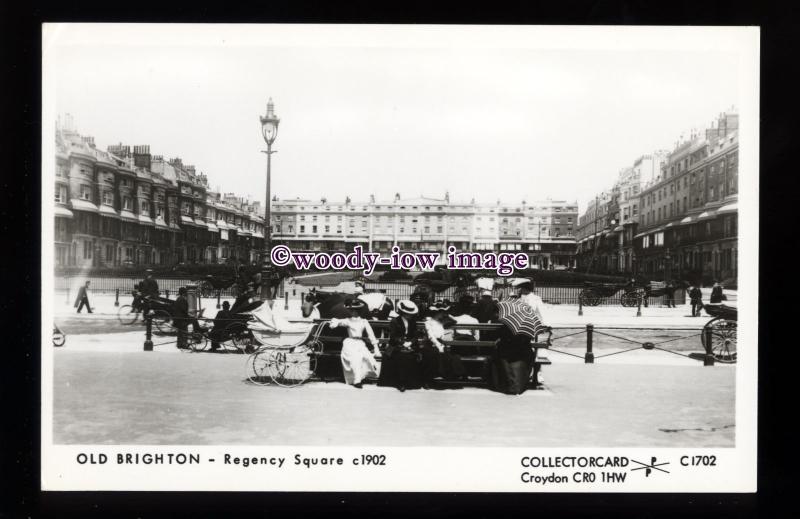 pp2317 - Sussex - Ladies enjoy Regency Square, c1902, Brighton - Pamlin postcard