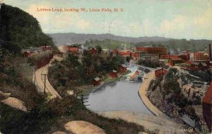 Lover's Leap Looking West Little Falls New York 1911 postcard