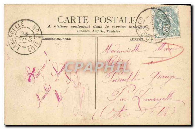 Old Postcard Marseille Roubion