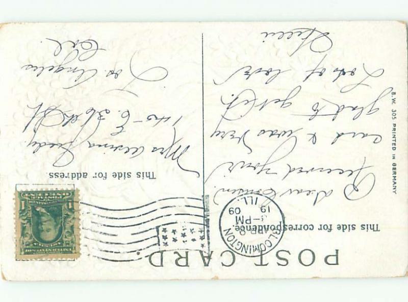 Pre-Linen Easter PAIR OF BEAUTIFUL ANGELS AB4014