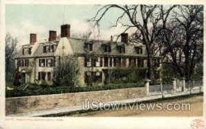 Presidential Mansion - Quincy, Massachusetts MA