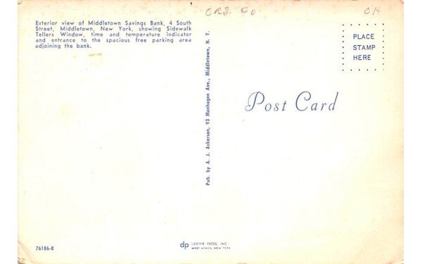 Middletown Savings Bank New York  