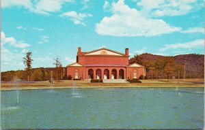 McAlister Auditorium Furman University Greenville SC Postcard F48a