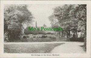 Dorset Postcard - Old Cottage on The Green, Studland   RS27640