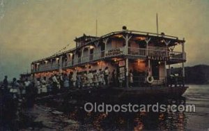 Indiana University, USA Steamboat, Ship Unused 