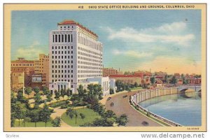 Ohio State Office Building And Grounds, Columbus, Ohio, 1930-1940s