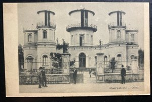 Mint Ecuador Real Picture Postcard RPPC Quito Observatory