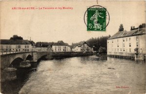 CPA ARCIS-sur-AUBE Tannerie MOULINS (981893)