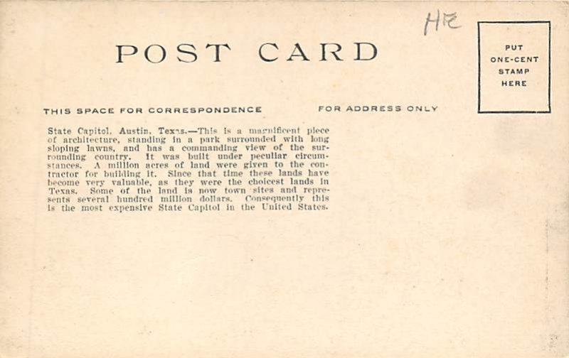 State Capitol Postcard