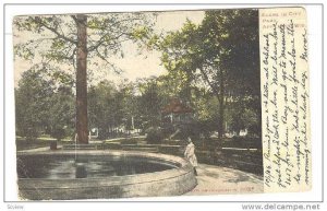 Scene in CIty Park, Appleton, Wisconsin, PU-1906