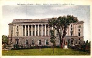 Illinois Springfield Capitol Grounds Centennial Memorial Building