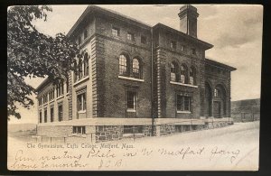 Vintage Postcard 1901-1907 Tufts College, Gymnasium, Medford, Massachusetts (MA)