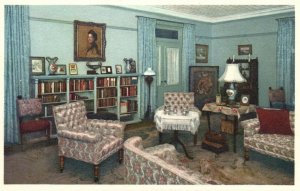 Vintage Postcard 1920'S Sagamore Hill Oyster Bay Drawing Room Long Island NY