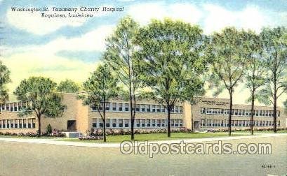 Tammany Charity, BogalUSA Louisiana Medical Hospital, Sanitarium 1957 light p...