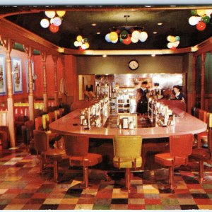 c1960s Reno, NV Cafe Primadonna Inside Dining Room Barbary Coast Midcentury A307