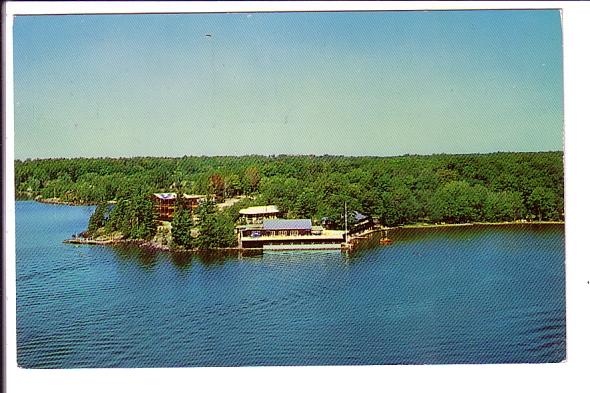 Aerial View, Muskoka Sands Inn, Gravenhurst, Ontario, Photo Henry Fry