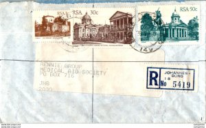 RSA South Africa Cover Johannesburg  to Johannesburg