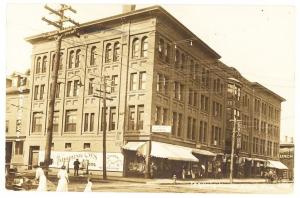 Athol MA Pequoig House Store Fronts Horse Wagons RPPC Real Photo Postcard