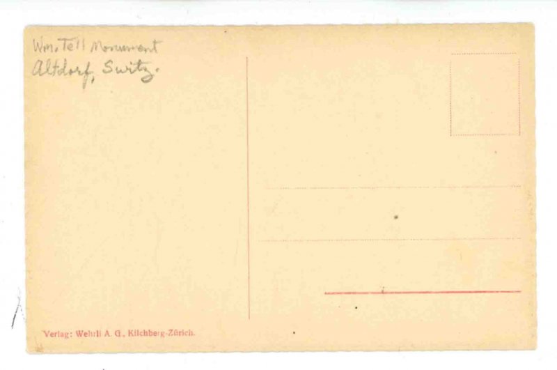 Switzerland - Altdorf.William Tell Monument