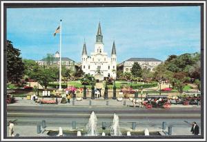 Louisiana, New Orleans Jackson Square Place d'Arms - [LA-010X]