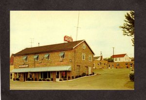 PA Dream Land Motel Restaurant Washington Pennsylvania Postcard