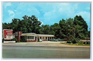 c1960's Circle Motor Lodge Motel Roadside Pensacola Florida FL Vintage Postcard