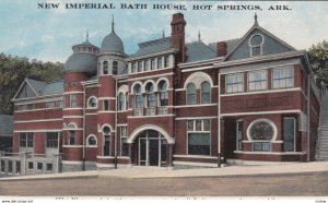 HOT SPRINGS, Arkansas, 1900-1910's; New Imperial Bath House