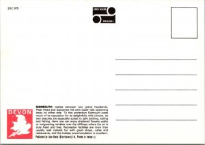 Devon Postcard - Sidmouth Beach, John Hinde, Unused   RR19218