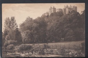 Somerset Postcard - Dunster Castle From The River    RS18530