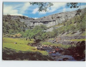 Postcard Malham Cove Yorkshire England