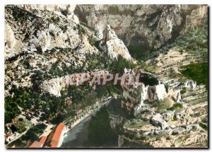 Postcard Modern Vaucluse Fontaine de Vaucluse The Ruins of the castle and the...