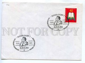 273029 GERMANY 1972 year Heine congress special cancellation