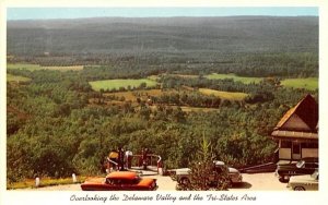 Overlooking the Delaware Valley in Port Jervis, New York