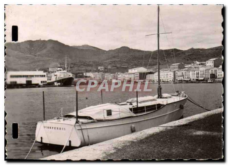 Port Vendres Postcard Old Port