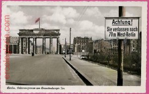 af8300 - Germany GERMANY - Postcards VINTAGE POSTCARD - Berlin - 1956-