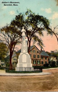 Massachusetts Haverhill Soldier's Monument 1915