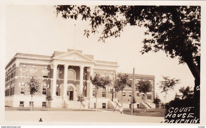 RP: DAUPHIN , Manitoba , Canada , 1910s #2 ; Court House