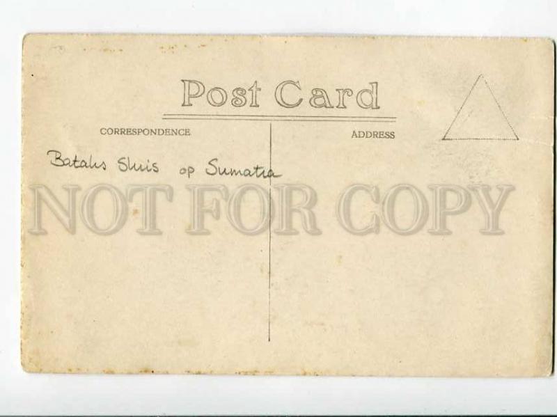 271052 INDONESIA HOLLAND INDIA SUMATRA church Vintage photo PC