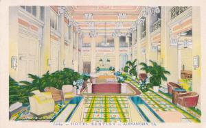 Lobby of Hotel Bentley - Alexandria LA, Louisiana