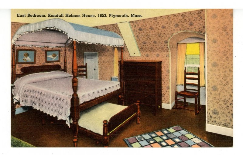MA - Plymouth. Kendall Holmes House, East Bedroom