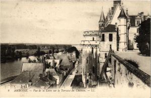 CPA AMBOISE - Vue de la Loire sur la Terrasse du Chateau (298711)