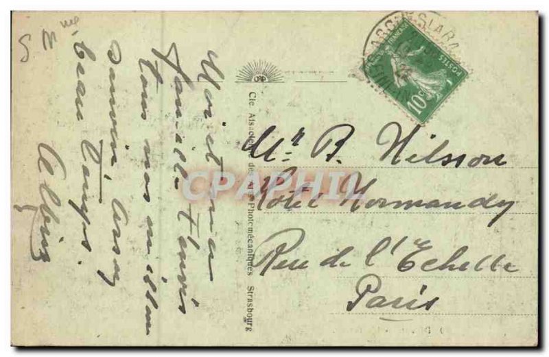 Dieppe - L & # 39Estacade - L & # 39Heure Bath Old Postcard